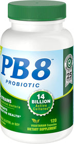 Nutrition Now Pb8 Acidophilus - 120 Cápsulas Vegetarianas
