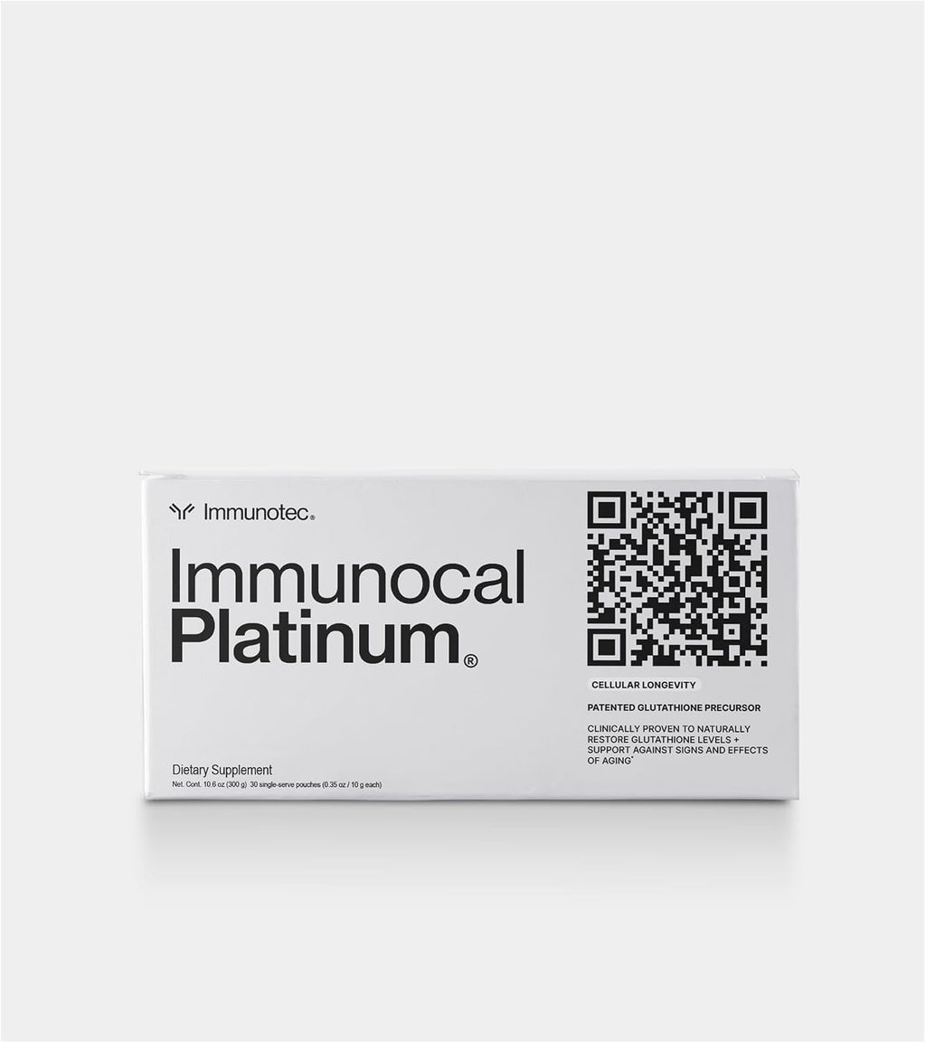 Immunocal Platinum – Glutathione Precursor – Advanced Cellular Support with CMP™ and RMF™ – Immune Support, Antioxidant Defense, and Healthy Aging – Sugar-Free, Lactose-Free – 30 Servings