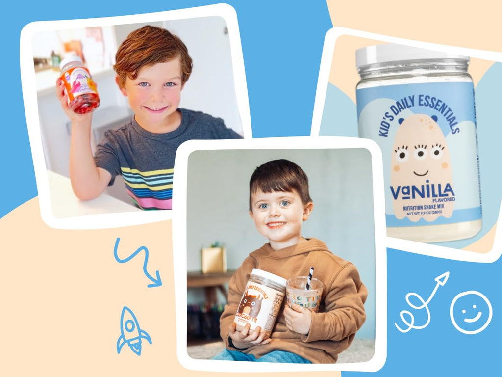 Naked Vanilla Kids Daily Essentials - Batido de Proteínas Orgánico para Niños