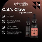 Extracto de Uña de Gato 540mg, 118ml (4 oz) - Líquido de Rápida Absorción