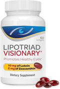 Lipotriad Visionary Vitaminas para los Ojos, 60 cápsulas, 30 días