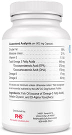 Omega-Caps HP Snip Tips - Aceite de pescado con omega 3, EPA y DHA para gatos y perros pequeños - 60 cápsulas
