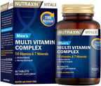 Nutraxin Multivitamínico y Mineral Complejo para Hombres, 60 Comprimidos