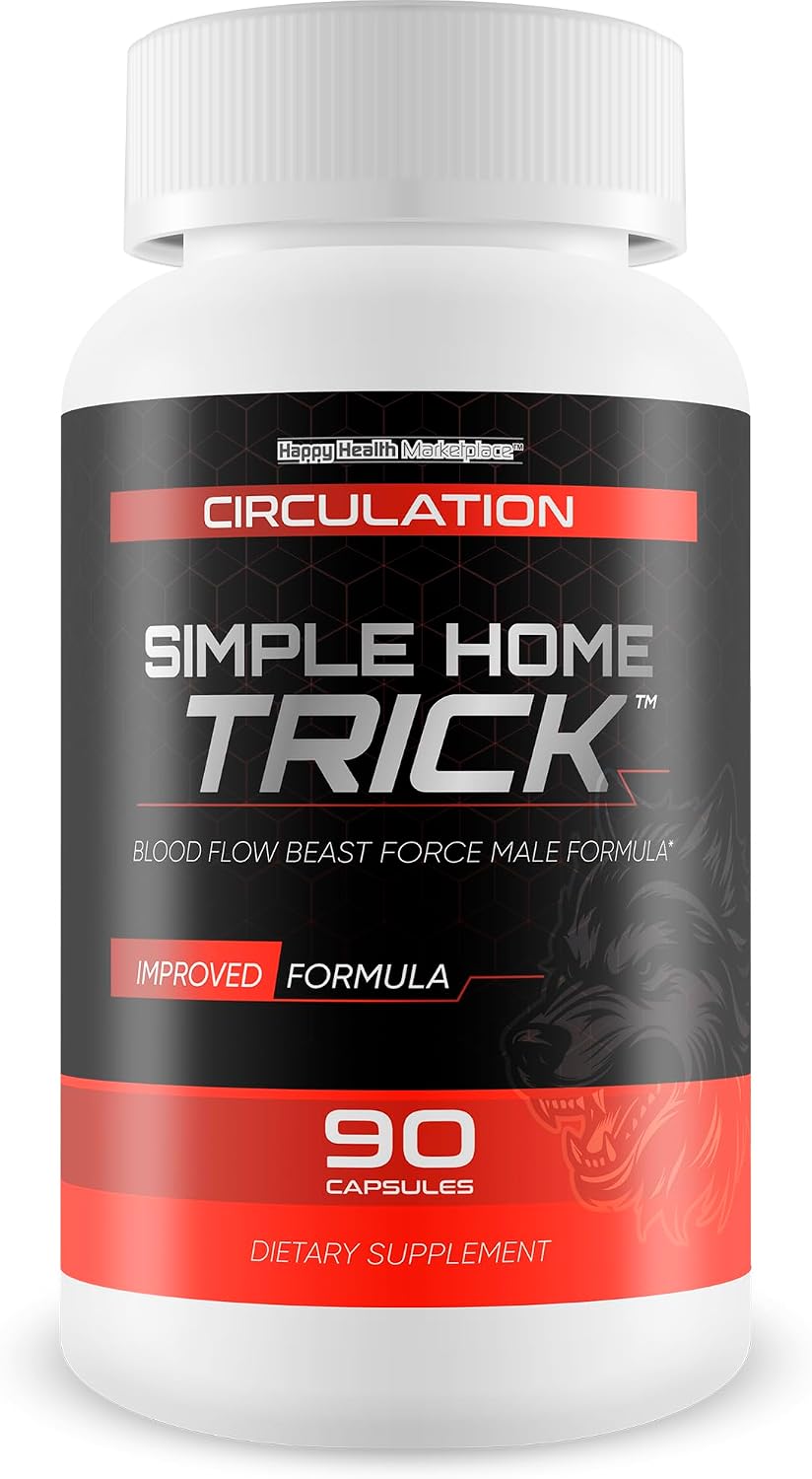 Simple Home Trick - Suplemento de Circulación para Hombres - Fórmula Mejorada