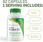 Youngevity Ultimate Flora FX - 60 Cápsulas (2 Botellas)
