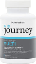 NaturesPlus His Journey - Multivitamínico para Hombres - 30 Comprimidos