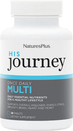 NaturesPlus His Journey - Multivitamínico para Hombres - 30 Comprimidos