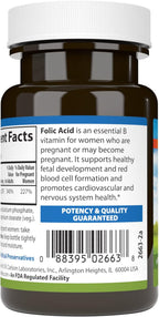 Carlson - Folic Acid 800 mcg for Prenatal Support, 300 Tablets