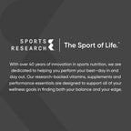 Sports Research Berberine - Suplemento Herbal Ayurvédico para el Apoyo Metabólico - 1000 mg - 60 Cápsulas - Vegano, Sin Gluten, No Transgénico