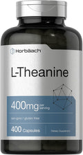 Horbäach L-Teanina 400 mg 400 Cápsulas - Alta Potencia