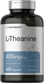 Horbäach L-Teanina 400 mg 400 Cápsulas - Alta Potencia