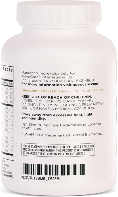AdvoCare Nighttime Recovery - Suplemento de Aminoácidos y Hierbas para la Recuperación Muscular - 60 Comprimidos – Image 3