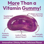 Human Beanz Multivitamin Jelly Bean Gummies para Niños con Zinc - 120 Gominolas Sabor Berry Blast