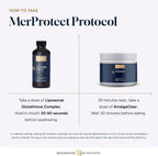 Kit MerProtect de Quicksilver Scientific: Cardo Mariano y Glutatión Liposomal (2 Productos)
