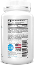 Portions Master Biotina 10000mcg, Cabello, Uñas y Piel (90 Cápsulas Vegetales)