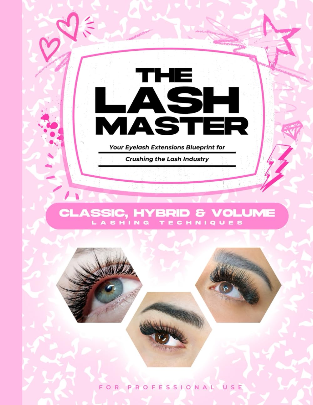 Lash Extensions Manual: For Professionals, lash beginners guide, classic hybrid volume lash training, eyelash mapping, lash practice, russian volume lash training
