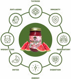 Wildcrafted Irish Sea Moss Gel Orgánico - Sabor Sandía