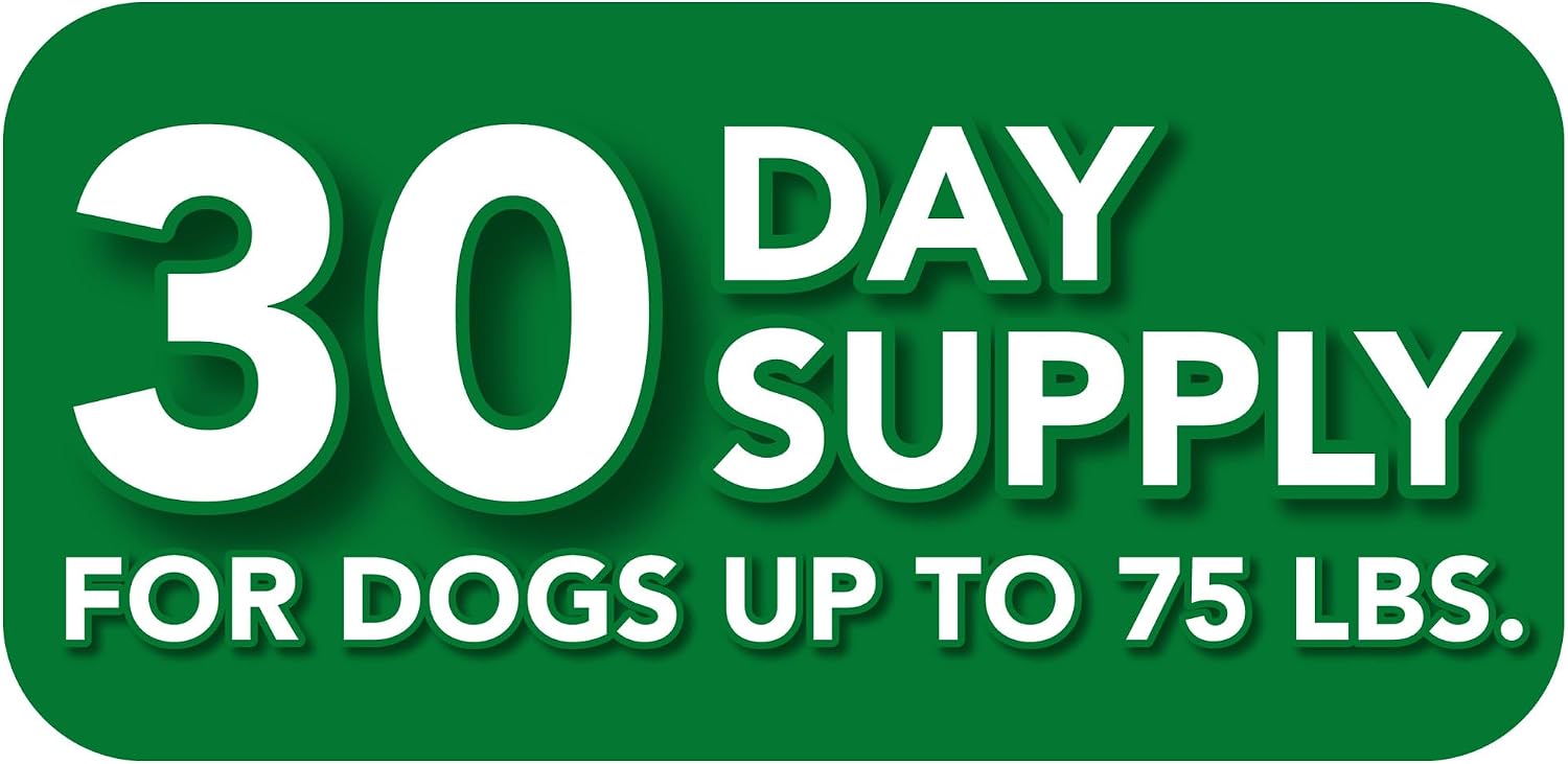 Vet's Best - Suplementos para la Piel y el Pelaje de Perros con Vitamina E y Biotina, 30 Masticables Blandos