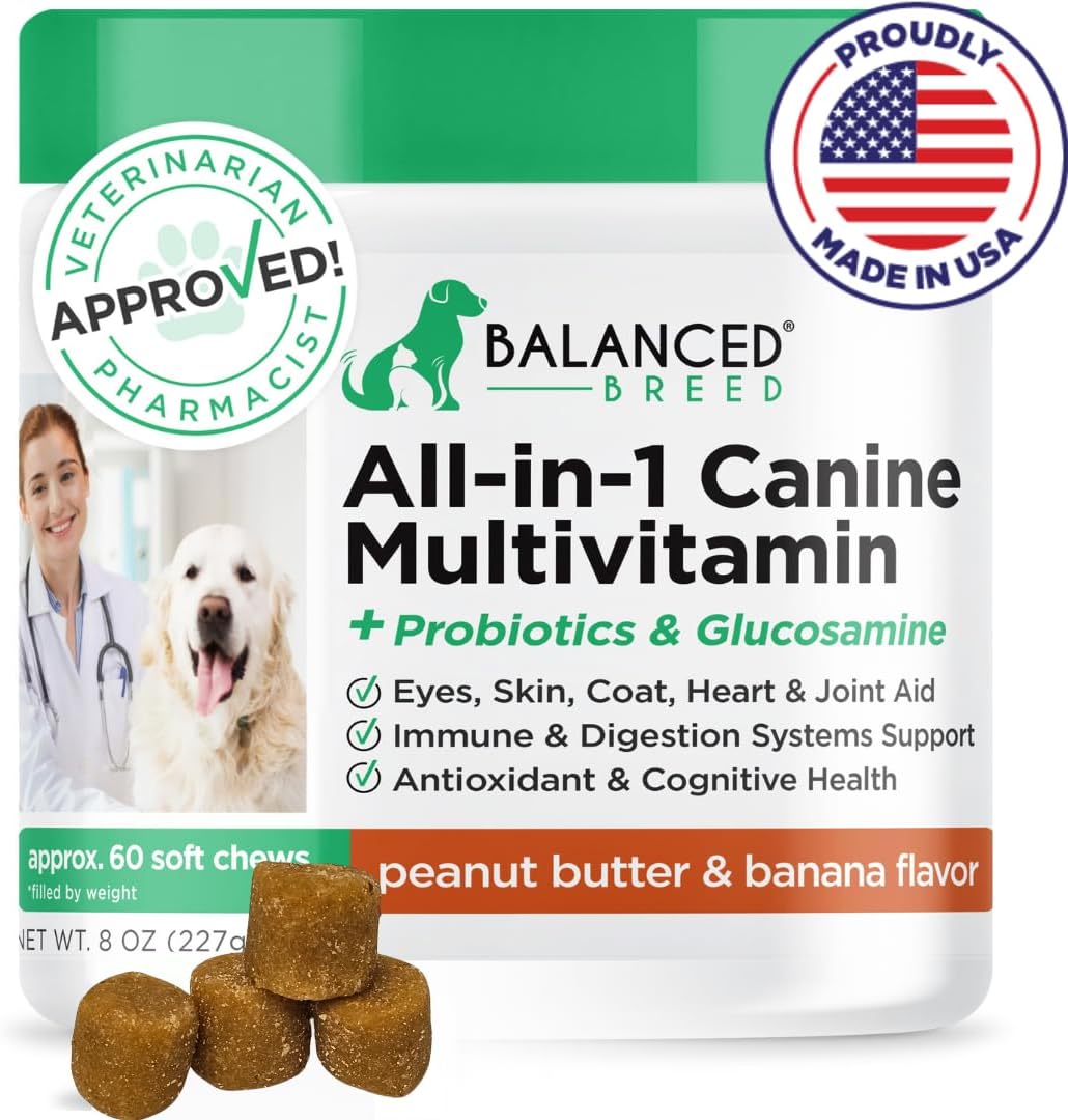 Balanced Breed All-in-1 Multivitamínico para Perros