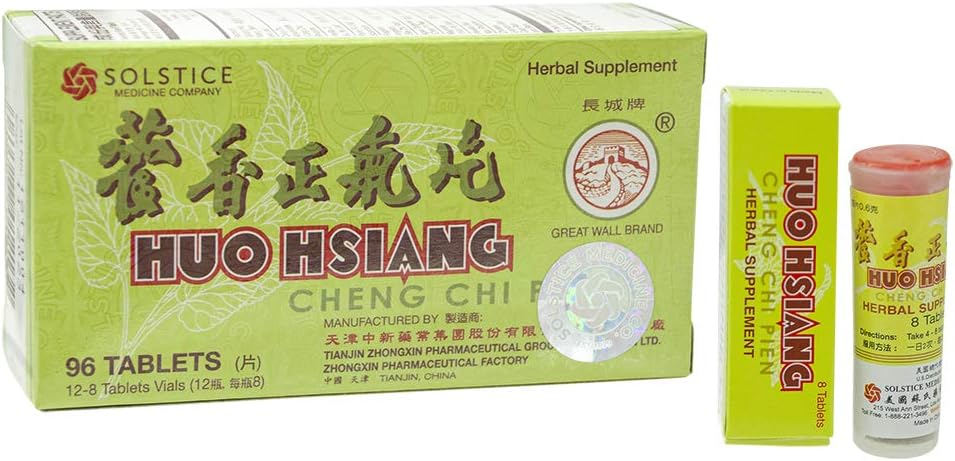 Huo Hsiang Cheng Chi Pien - 96 Comprimidos