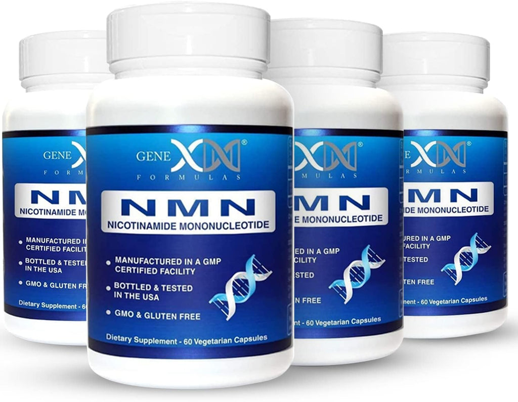 Genex Formulas NMN 250mg - Forma Estabilizada (60 Cápsulas)