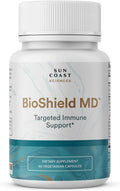 SUN COAST SCIENCES BioShield MD – Apoyo Inmunitario Premium con Vitamina C, D y Zinc (60 Cápsulas)
