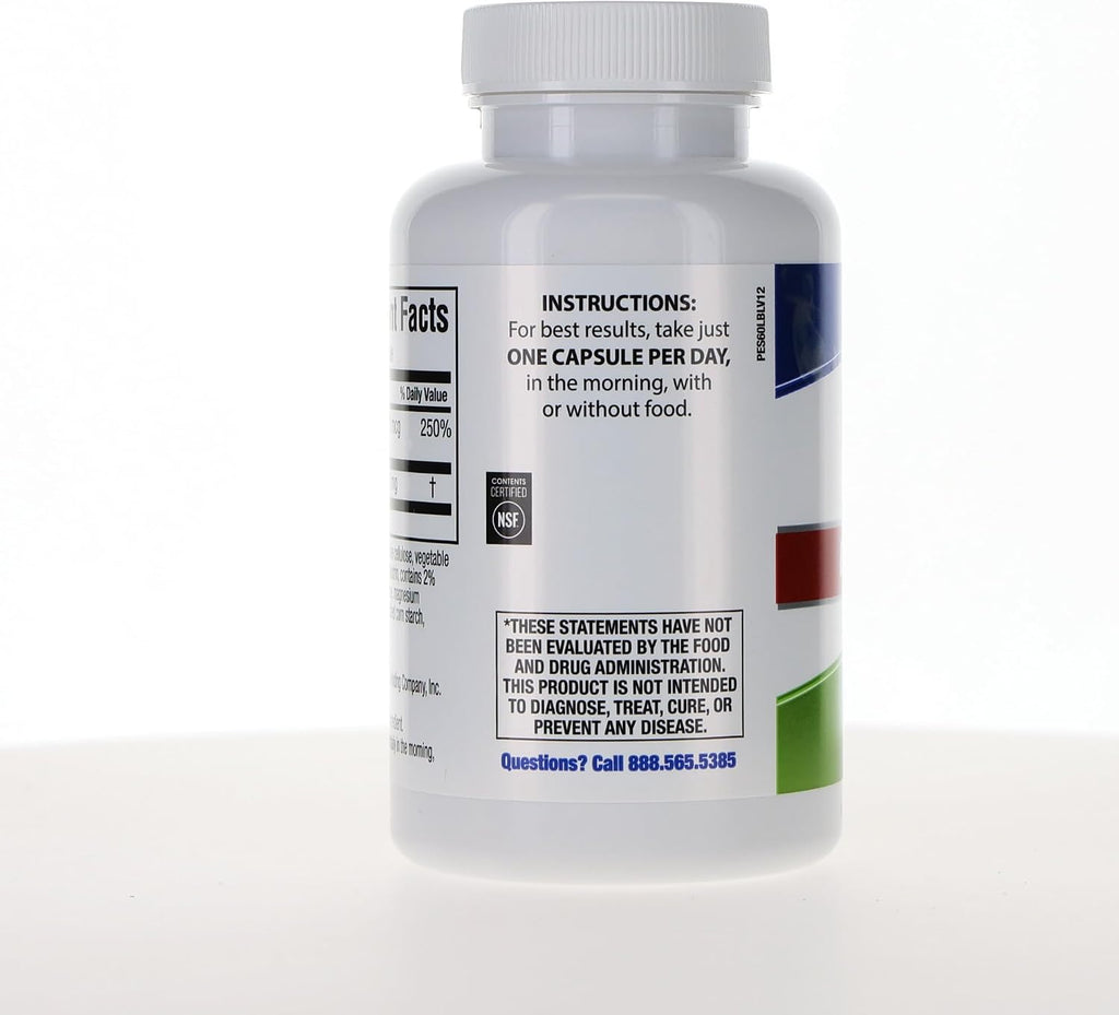 Prevagen Extra Strength - 180 Cápsulas (6 Meses de Suministro) | Formulado para tu Cerebro | 20mg de Apoaequorina más Vitamina D3 con Organizador de Pastillas de 7 Días