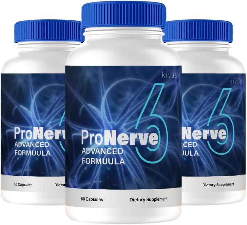 kivus Pronerve 6 - Pronerve 6 Advanced Capsules (3 Pack, 180 Capsules)