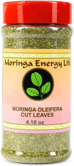 Moringa Leaf Shaker con Hojas de Moringa Pura con Nutrientes Esenciales, Rica en Vitaminas, Aminoácidos y Minerales Traza en Shaker de Moringa 116 g