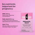 Multivitamínico One A Day Prenatal 1 para mujer