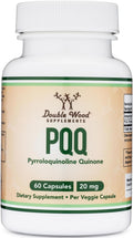 PQQ 20 mg - 60 Cápsulas - Complemento Alimenticio para la Energía y el Sueño