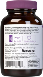 BlueBonnet Betacaroteno Mixto 25.000 UI (7500 mcg) - 90 Cápsulas Blandas