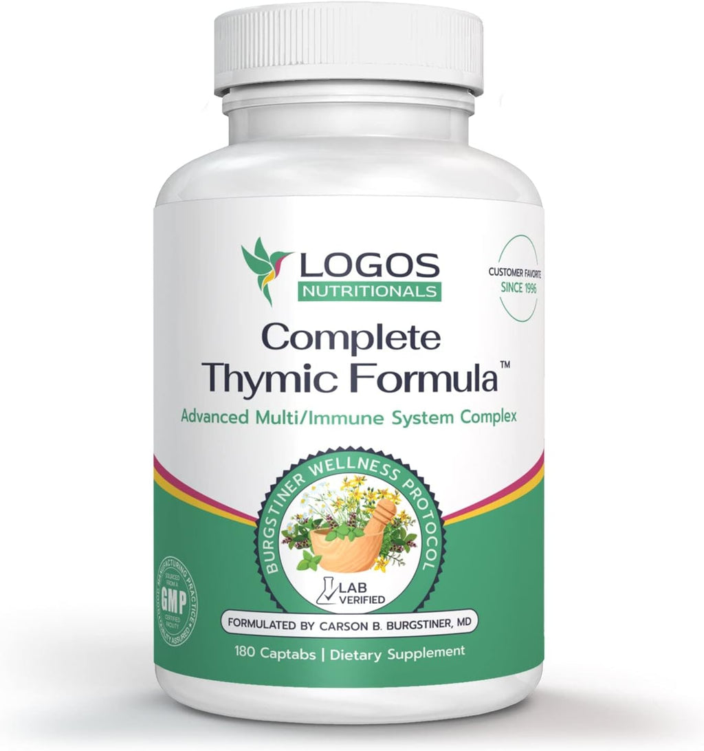 Complete Thymic Formula™ - Multivitamínico y Multimineral con Extracto de Timo (180 comprimidos)