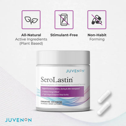 Juvenon Menopausia – Suplemento Natural para Mujeres, 30 Cápsulas – Image 8