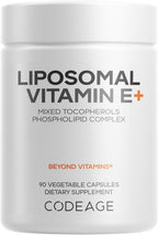 Codeage Vitamina E Liposomal - Tocoferoles Mixtos - 90 Cápsulas