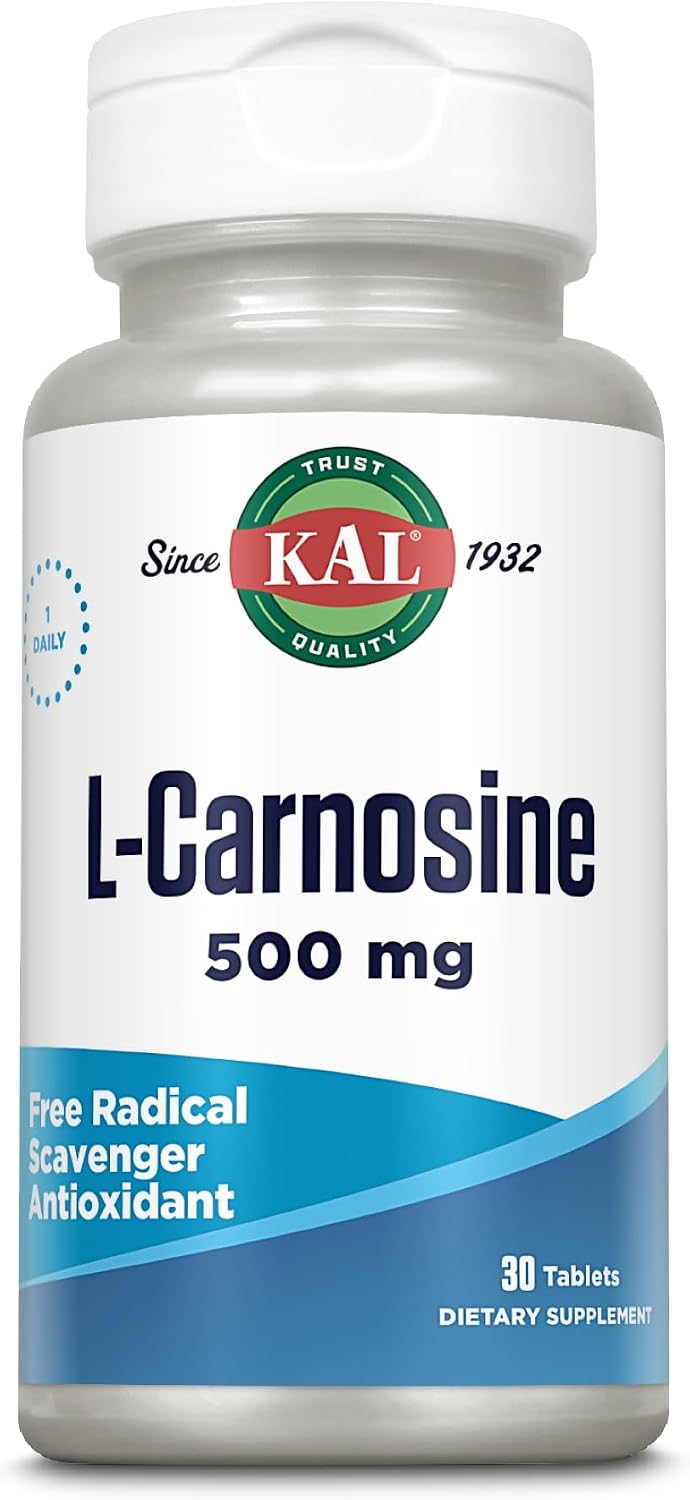 KAL L-Carnosinum 500 mg, 30 Comprimidos