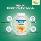 VitaBrain Suplemento de Apoyo Cognitivo, 120 Cápsulas