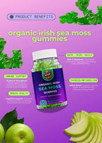Nyum Nutrition Ultra R-7 Gominolas Orgánicas de Musgo de Mar Irlandés