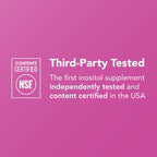 Theralogix Ovasitol Inositol Polvo en Sobres - Suministro para 90 Días - Mioinositol y D-Chiro Inositol - Certificado por NSF - 180 Sobres