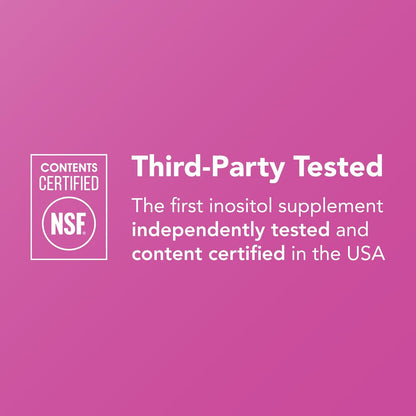 Theralogix Ovasitol Inositol Powder Packets - 90-Day Supply - Myo-Inositol & D-Chiro Inositol - NSF Certified - 180 Packets – Image 4