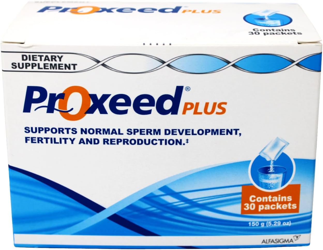 Proxeed Plus Dietary Supplement – Supports Fertility and Sperm Development, 30 Sachets, 150 g