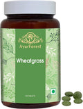 AYURFOREST Comprimidos de Hierba de Trigo (Wheatgrass) - 120 Comprimidos, 500 mg Cada Uno