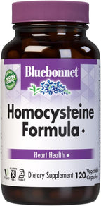 Bluebonnet Homocysteine Formula, 120 Vegetable Capsules