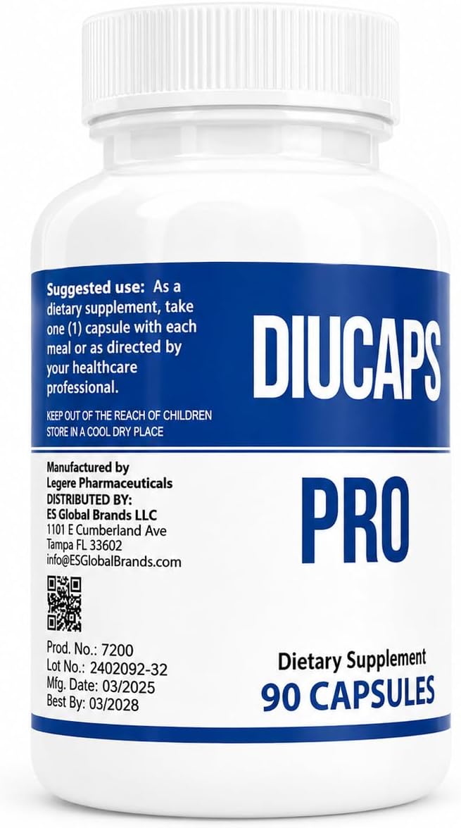 Legere Pharmaceuticals Diucaps 90 Cápsulas