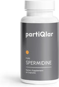 partiQlar Spermidine Supplement 8mg - High Purity Wheat Germ Extract - 60 Veggie Capsules