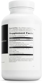 DaVinci Labs Chewable C-300 - Vitamina C masticable con bioflavonoides y pectina - Sabor cereza - 90 tabletas vegetarianas