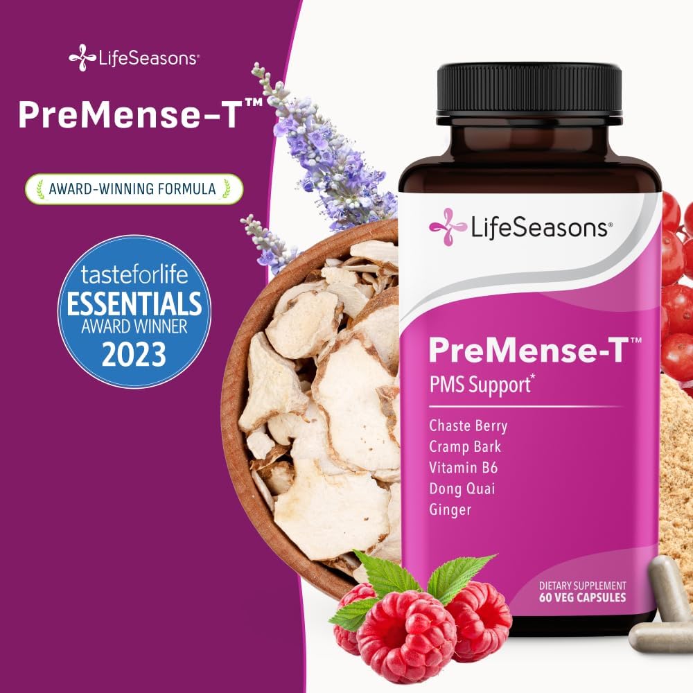 LifeSeasons PreMense-T Soporte para el SPM, 60 Cápsulas