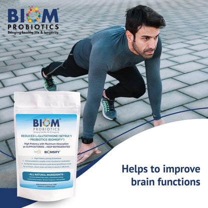 Supositorio de Glutatión Reducido 500mg (Setria) + Probióticos - Alta Potencia y Biodisponibilidad – Image 5
