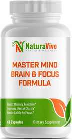 Master Mind Fórmula para el Cerebro y la Concentración