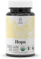 Cápsulas de Lúpulo Orgánico (Humulus lupulus) - 60 Cápsulas Vegetales de Alta Potencia